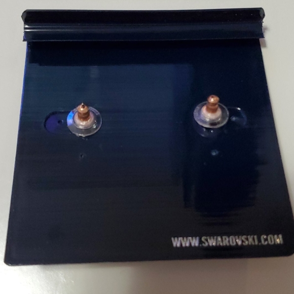 Rose Gold Stud Earrings - Picture 3 of 5